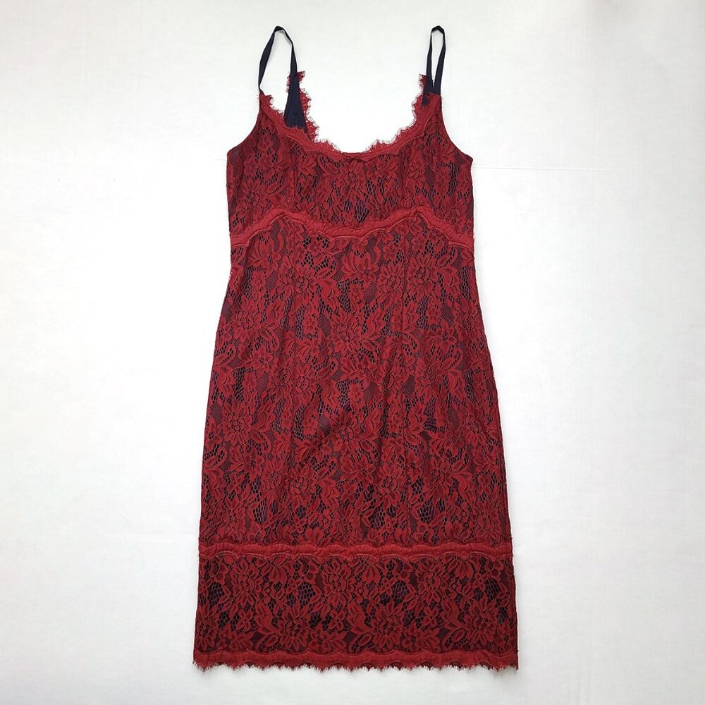 Diane Von Furstenberg NWT Olivia Rose Lace Dress Women Size 12 $428 - Picture 3 of 12
